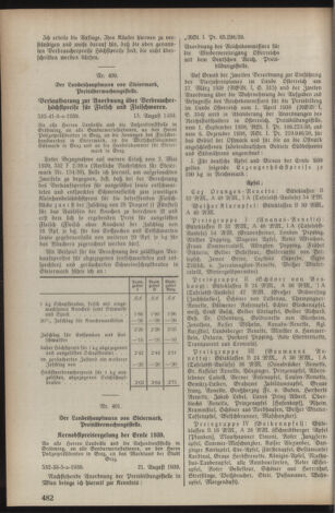 Verordnungsblatt der steiermärkischen Landesregierung 19390823 Seite: 2