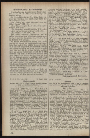 Verordnungsblatt der steiermärkischen Landesregierung 19390826 Seite: 6