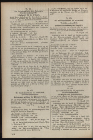 Verordnungsblatt der steiermärkischen Landesregierung 19390902 Seite: 6