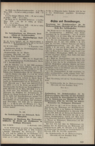 Verordnungsblatt der steiermärkischen Landesregierung 19390913 Seite: 3