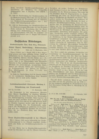 Verordnungsblatt der steiermärkischen Landesregierung 19390923 Seite: 7