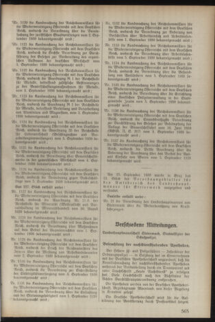 Verordnungsblatt der steiermärkischen Landesregierung 19390927 Seite: 3