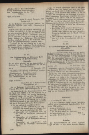 Verordnungsblatt der steiermärkischen Landesregierung 19390930 Seite: 4