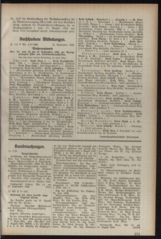 Verordnungsblatt der steiermärkischen Landesregierung 19390930 Seite: 7