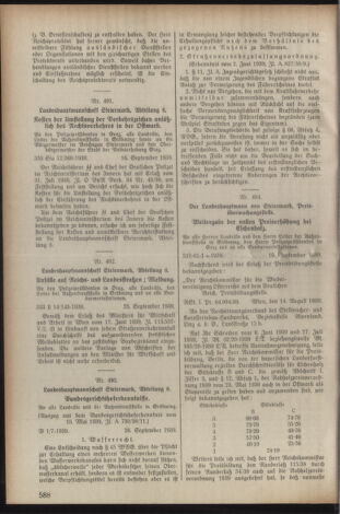 Verordnungsblatt der steiermärkischen Landesregierung 19391011 Seite: 2