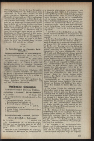 Verordnungsblatt der steiermärkischen Landesregierung 19391021 Seite: 3