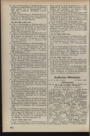 Verordnungsblatt der steiermärkischen Landesregierung 19391028 Seite: 12