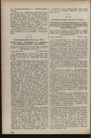 Verordnungsblatt der steiermärkischen Landesregierung 19391028 Seite: 4