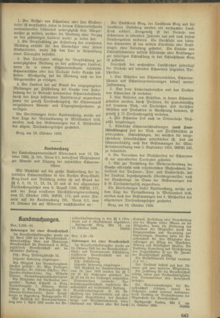 Verordnungsblatt der steiermärkischen Landesregierung 19391101 Seite: 7