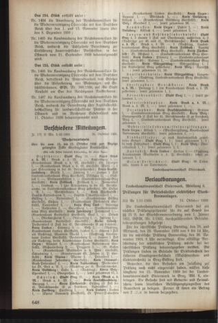 Verordnungsblatt der steiermärkischen Landesregierung 19391104 Seite: 4