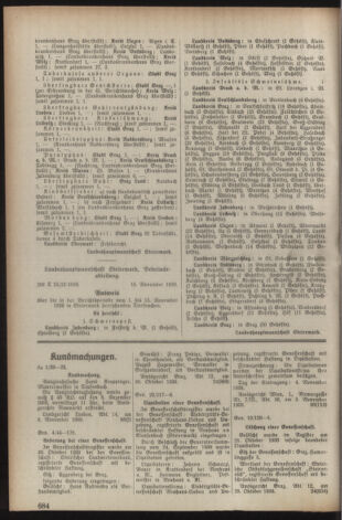 Verordnungsblatt der steiermärkischen Landesregierung 19391122 Seite: 4