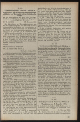 Verordnungsblatt der steiermärkischen Landesregierung 19391125 Seite: 5