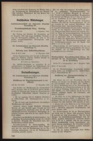 Verordnungsblatt der steiermärkischen Landesregierung 19391220 Seite: 2