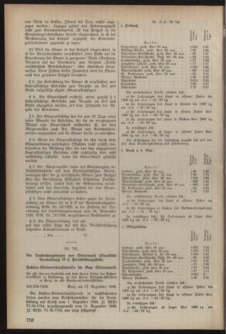 Verordnungsblatt der steiermärkischen Landesregierung 19391230 Seite: 2