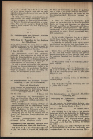 Verordnungsblatt der steiermärkischen Landesregierung 19400106 Seite: 2