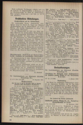 Verordnungsblatt der steiermärkischen Landesregierung 19400117 Seite: 6