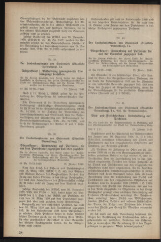 Verordnungsblatt der steiermärkischen Landesregierung 19400120 Seite: 2