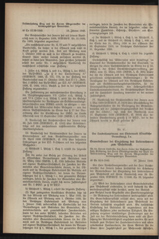 Verordnungsblatt der steiermärkischen Landesregierung 19400124 Seite: 2