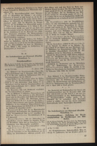 Verordnungsblatt der steiermärkischen Landesregierung 19400124 Seite: 3