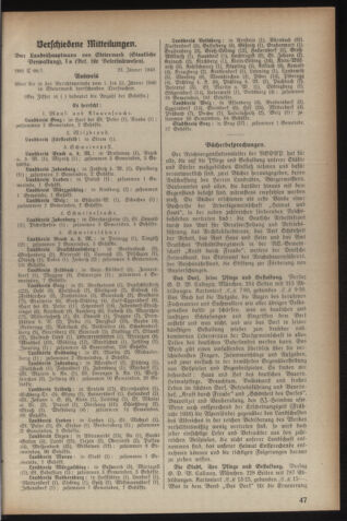 Verordnungsblatt der steiermärkischen Landesregierung 19400127 Seite: 5