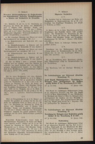 Verordnungsblatt der steiermärkischen Landesregierung 19400127 Seite: 7