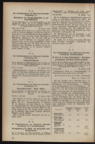 Verordnungsblatt der steiermärkischen Landesregierung 19400131 Seite: 2