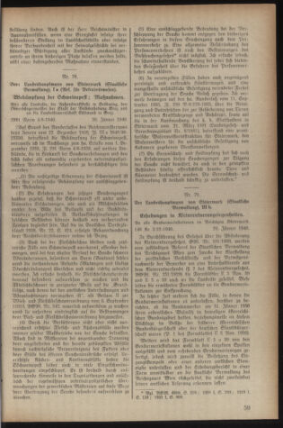 Verordnungsblatt der steiermärkischen Landesregierung 19400207 Seite: 3