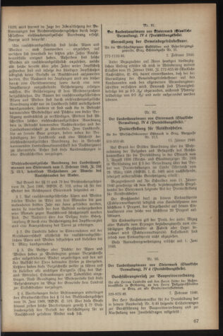 Verordnungsblatt der steiermärkischen Landesregierung 19400210 Seite: 3