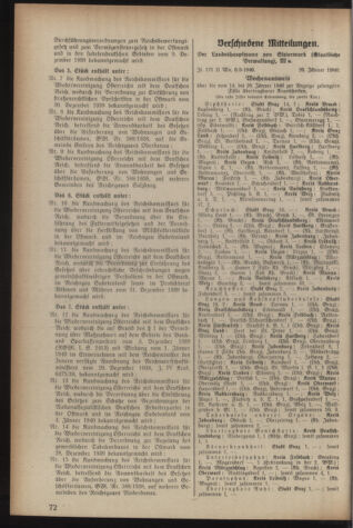 Verordnungsblatt der steiermärkischen Landesregierung 19400210 Seite: 8