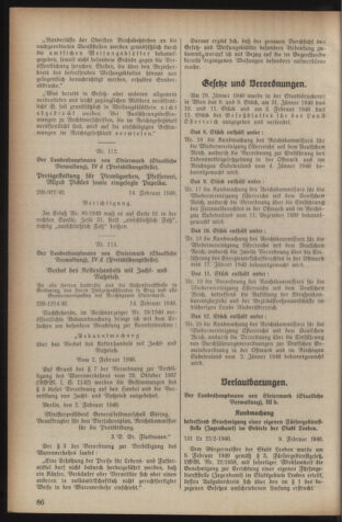 Verordnungsblatt der steiermärkischen Landesregierung 19400221 Seite: 2