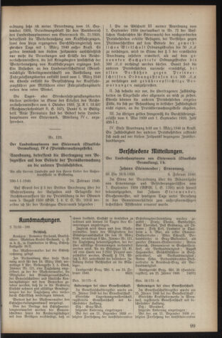 Verordnungsblatt der steiermärkischen Landesregierung 19400228 Seite: 3