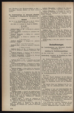 Verordnungsblatt der steiermärkischen Landesregierung 19400302 Seite: 12