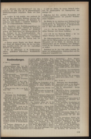 Verordnungsblatt der steiermärkischen Landesregierung 19400302 Seite: 13