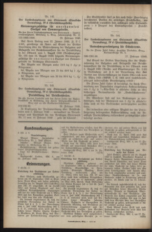 Verordnungsblatt der steiermärkischen Landesregierung 19400306 Seite: 4