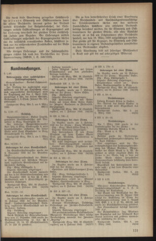 Verordnungsblatt der steiermärkischen Landesregierung 19400313 Seite: 5