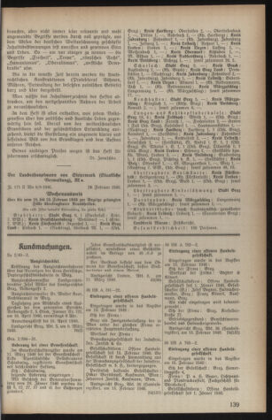 Verordnungsblatt der steiermärkischen Landesregierung 19400316 Seite: 7