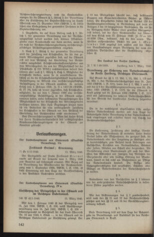 Verordnungsblatt der steiermärkischen Landesregierung 19400320 Seite: 2