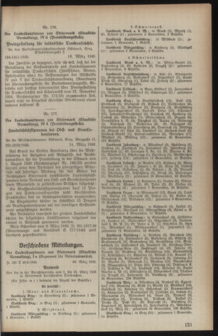 Verordnungsblatt der steiermärkischen Landesregierung 19400327 Seite: 3