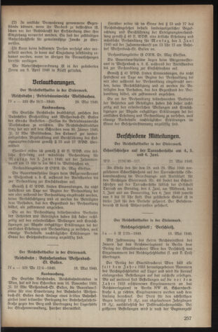 Verordnungsblatt der steiermärkischen Landesregierung 19400525 Seite: 5