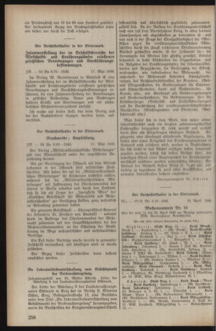 Verordnungsblatt der steiermärkischen Landesregierung 19400525 Seite: 6