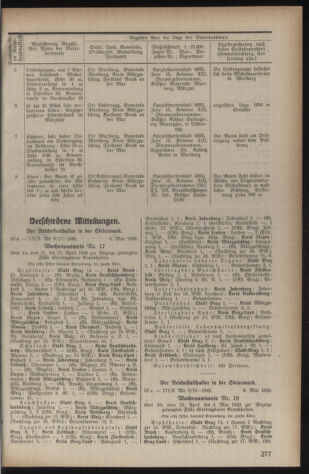 Verordnungsblatt der steiermärkischen Landesregierung 19400605 Seite: 5