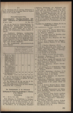 Verordnungsblatt der steiermärkischen Landesregierung 19400608 Seite: 5