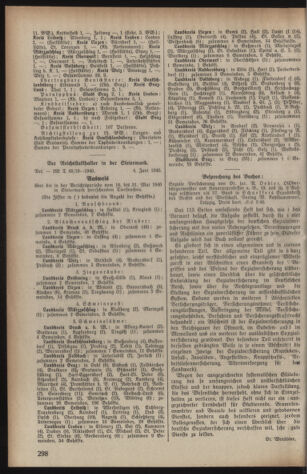 Verordnungsblatt der steiermärkischen Landesregierung 19400615 Seite: 4