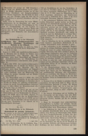 Verordnungsblatt der steiermärkischen Landesregierung 19400710 Seite: 3