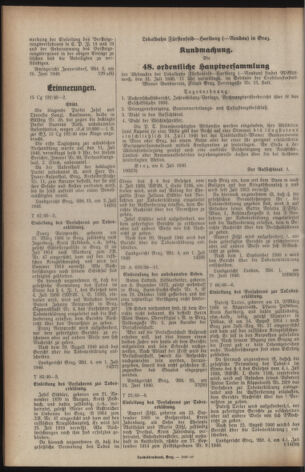 Verordnungsblatt der steiermärkischen Landesregierung 19400710 Seite: 8