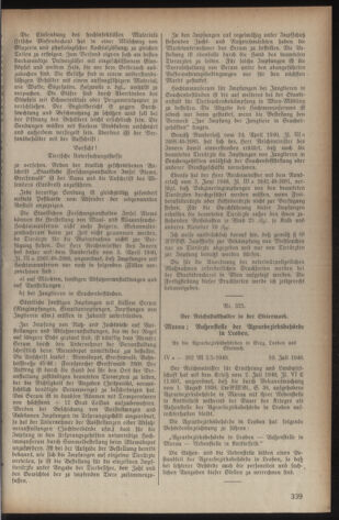 Verordnungsblatt der steiermärkischen Landesregierung 19400713 Seite: 5