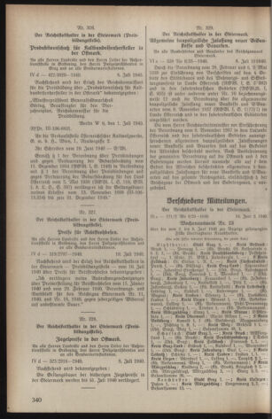 Verordnungsblatt der steiermärkischen Landesregierung 19400713 Seite: 6