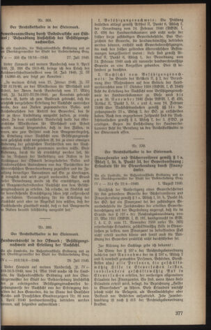 Verordnungsblatt der steiermärkischen Landesregierung 19400807 Seite: 3