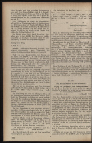 Verordnungsblatt der steiermärkischen Landesregierung 19400814 Seite: 2