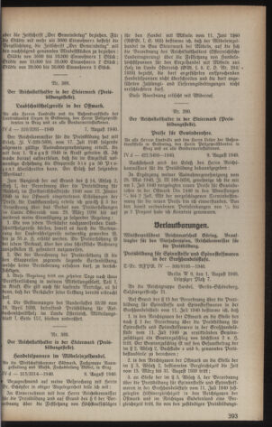 Verordnungsblatt der steiermärkischen Landesregierung 19400814 Seite: 3